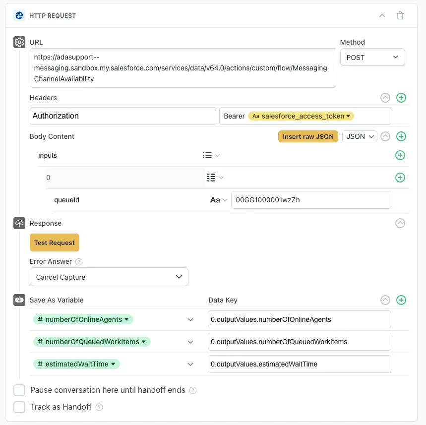 Call Custom Endpoints