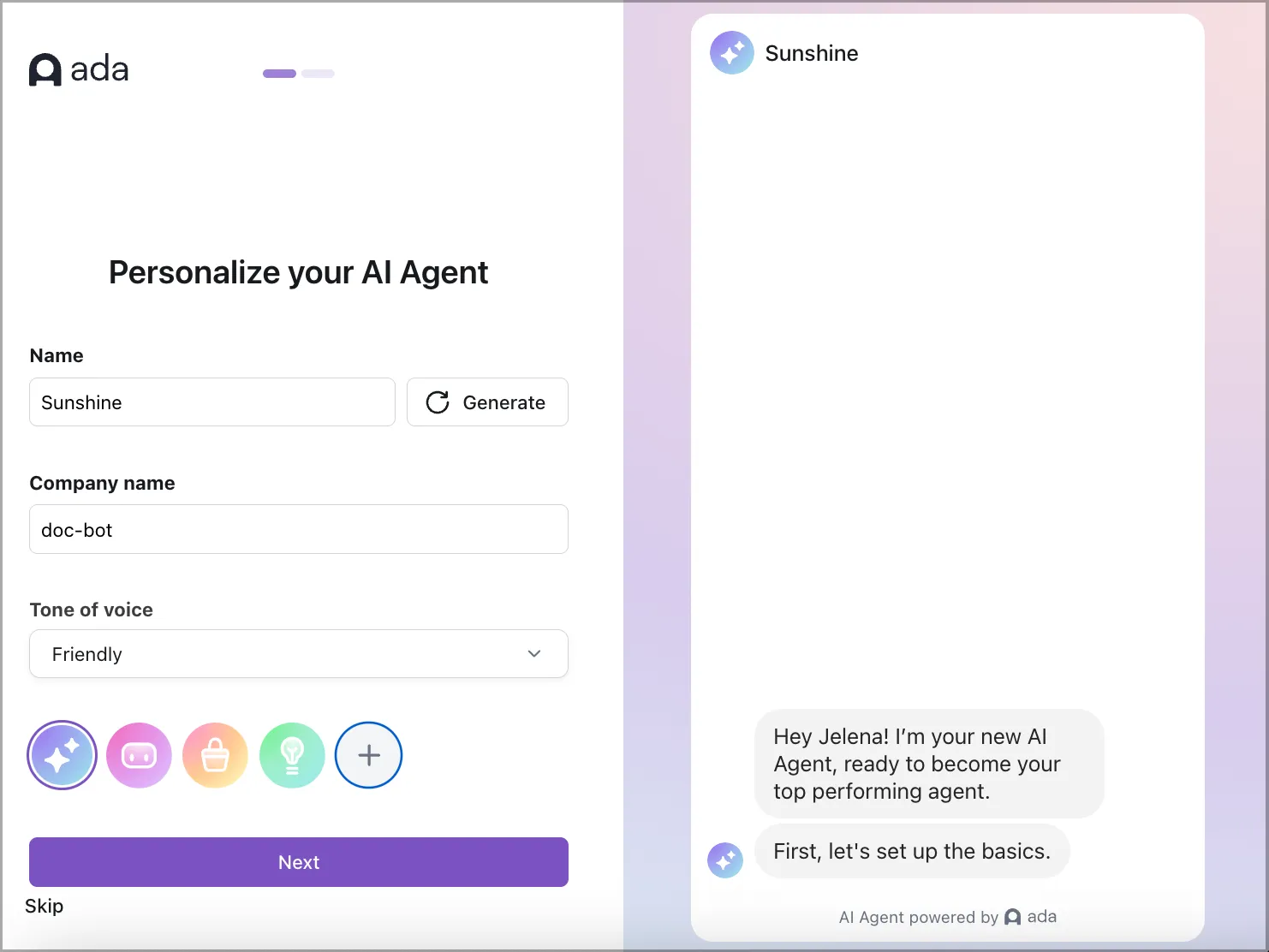 Personalize your AI Agent
