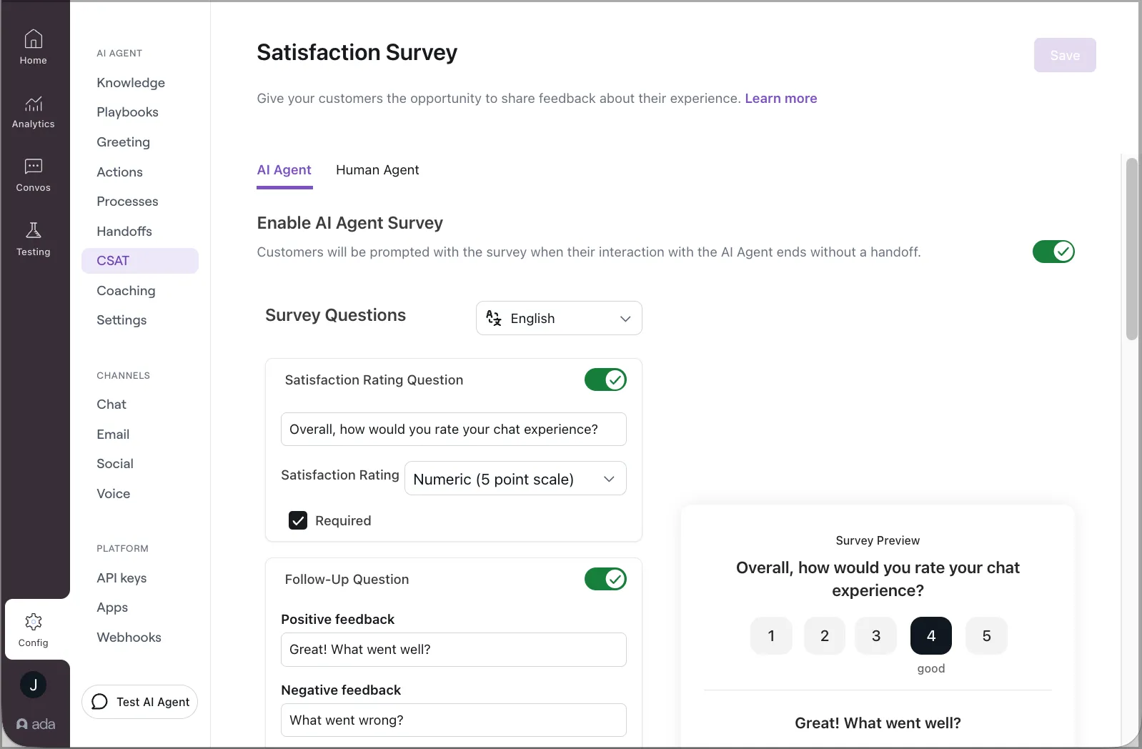 CSAT Surveys