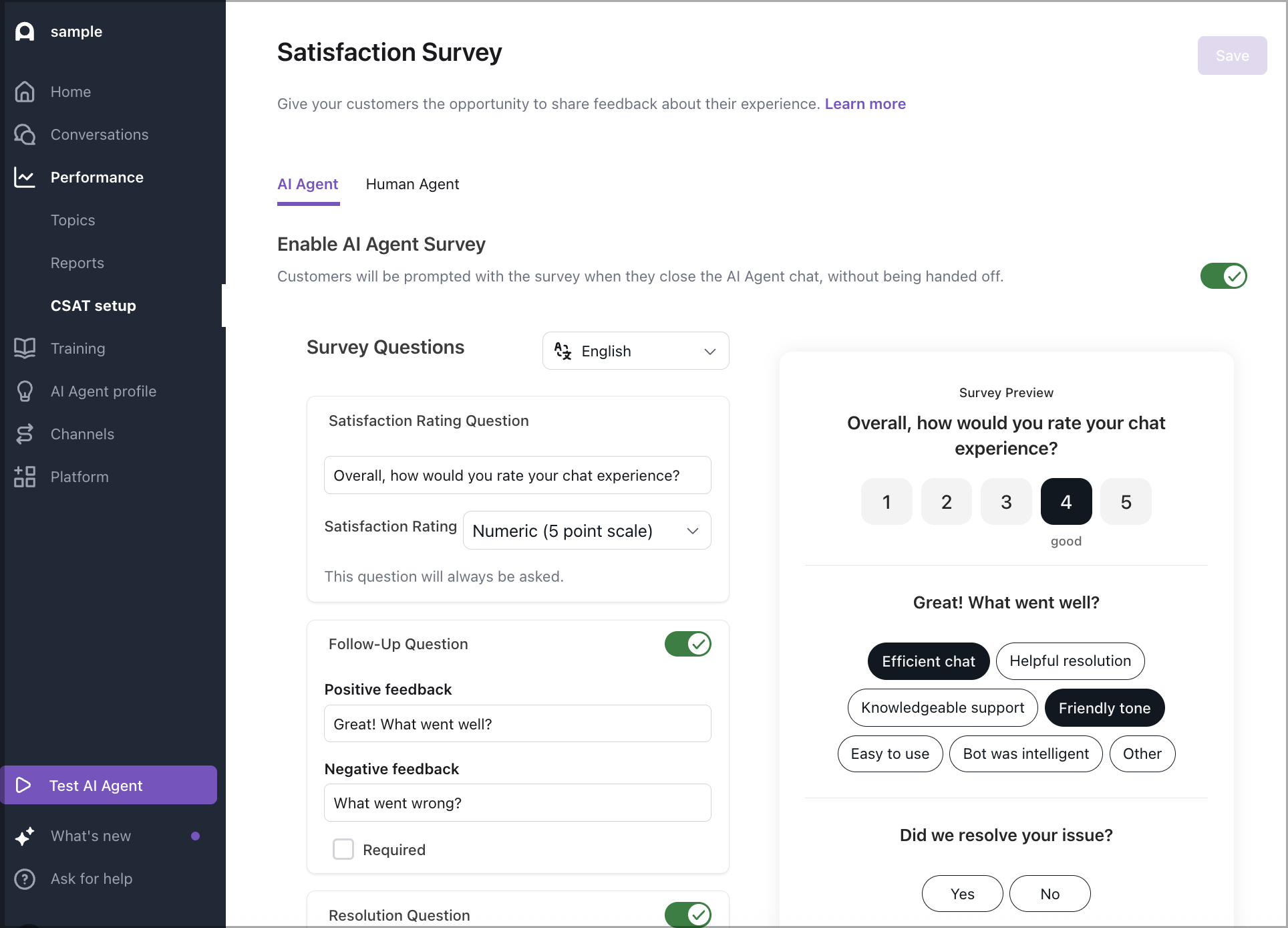 CSAT Surveys